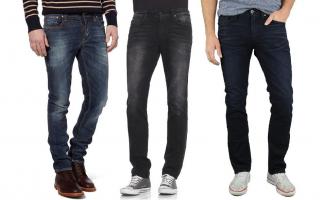 男性にとってジーンズを着るのに最適な方法は何ですか?